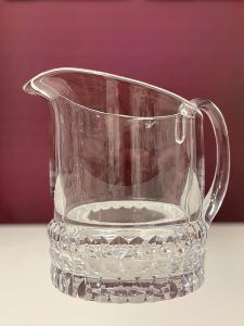 Orrefors Silvia – tillbringare / kanna – design Ingeborg Lundin – vintage