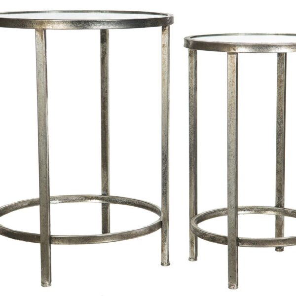 Bord/Glas Clara Silver