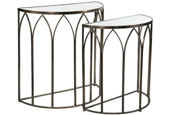 Sidebord Spegel Antik G.Brun