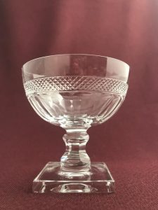 Kosta Boda Sparre – 6 st champagneglas coupe i kristall – design Elis Bergh – vintage
