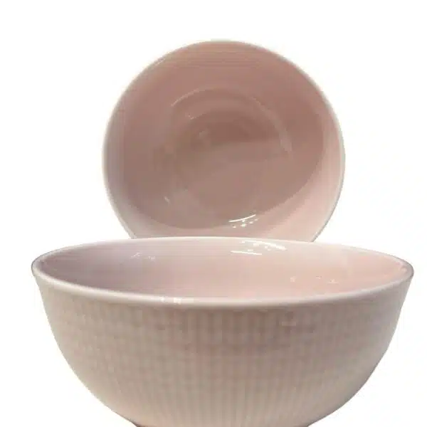 Rörstrand Swedish Grace – Ros, 2 st skål 60 cl – design Louise Adelborg