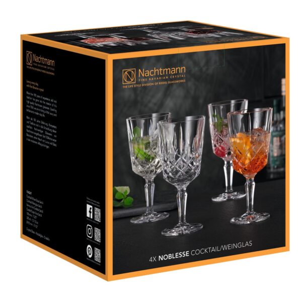 Nachtmann - Noblesse 4 st Vin / Cocktail Goblet 35,5cl