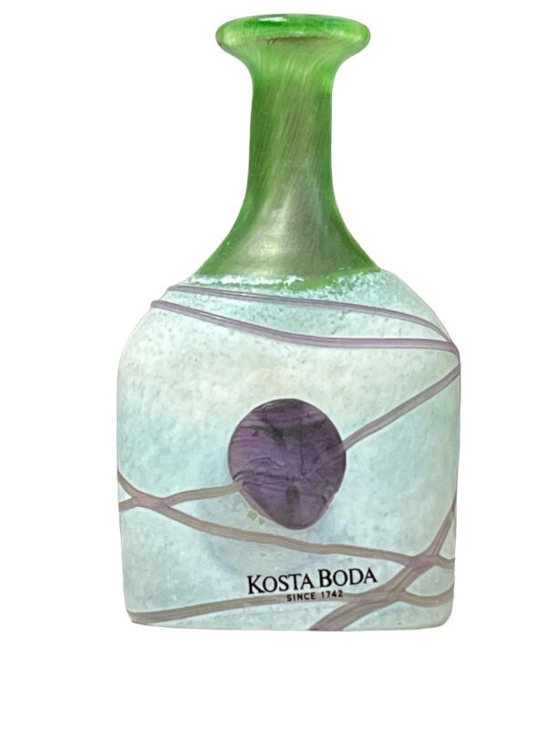 Kosta Boda - Galaxy - Miniatyr - Flaska konstglas Design Bertil Vallien