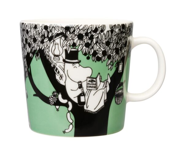 Arabia - Mumin / Moomin Mugg Stor - Grön 40 cl Design Tove Jansson