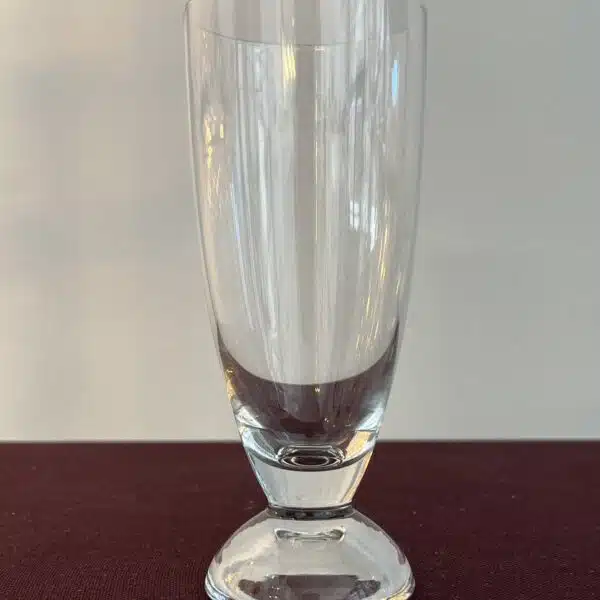 Orrefors - Vasa - Champagneglas i kristall Grön - Vintage - Designer Simon Gate