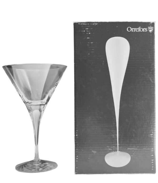 Orrefors - intermezzo Satin - Martini / Cocktail Design Erika Lagerbielke