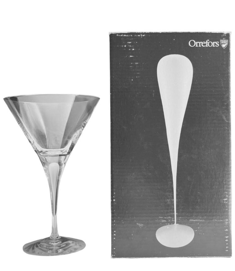 Orrefors - intermezzo Satin - Martini / Cocktail Design Erika Lagerbielke