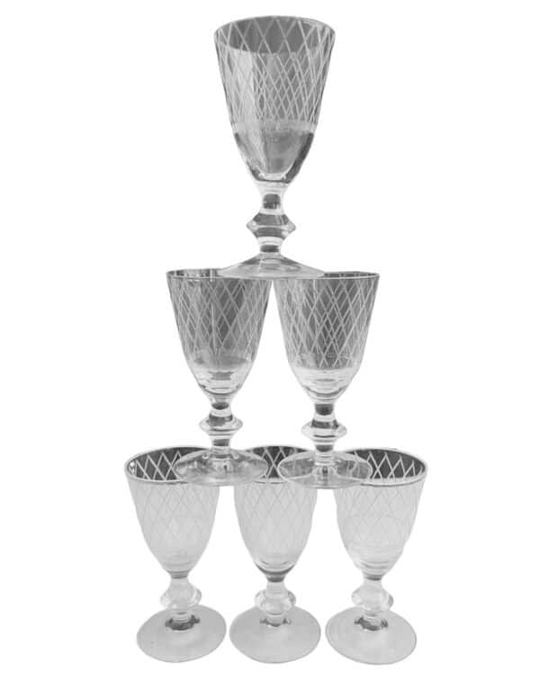 Kosta Boda - Sickan - 6 st Snaps design Vicke Lindstrand