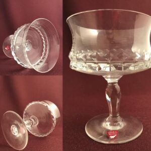 Orrefors Silvia – champagneglas coupe i kristall – design Ingeborg Lundin – vintage