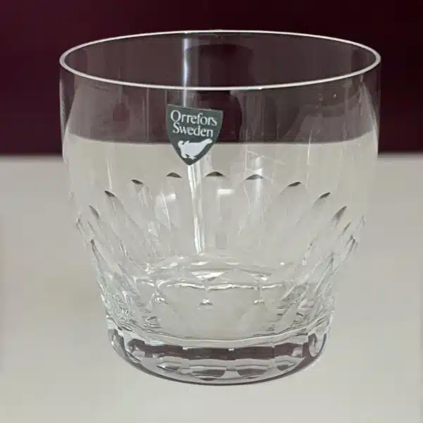 Orrefors - Prelude - Whisky / Selter glas - Designer Nils Landberg