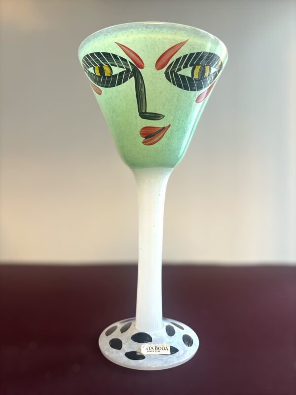Kosta Boda - OpenMinds  - Martini pokal glas Design Ulrica Hydman Vallien