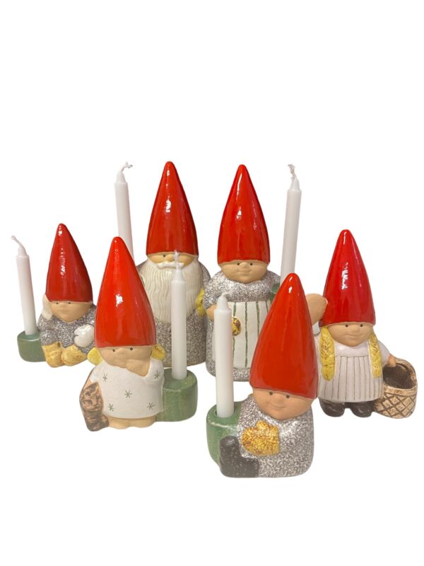 Gustavsberg - Tomtefamiljen - Tomte Mor design Lisa Larson