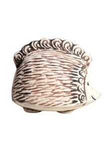 Gustavsberg Svenska Djur – igelkott Piggy, porslinsfigur – design Lisa Larson