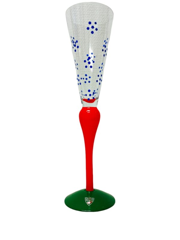 Orrefors - Clown - Champagne glas Design Anne Nilsson