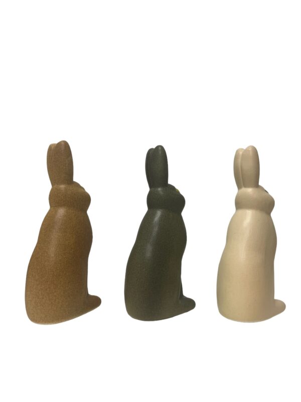 Gustavsberg - Svenska Djur - 3 st påsk Hare design Lisa Larson