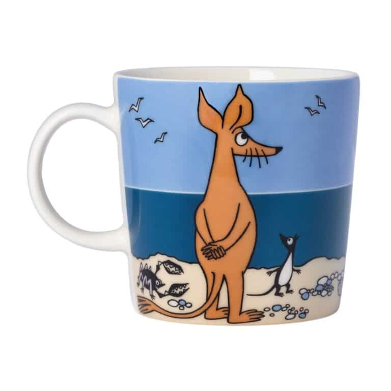 Arabia - Mumin / Moomin mugg - Sniff blå 2024 Design Tove Jansson