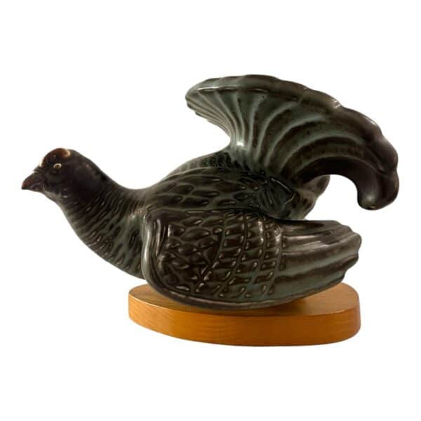 Rörstrand - Figurin - Fågel / Tjäder Design  Gunnar Nylund