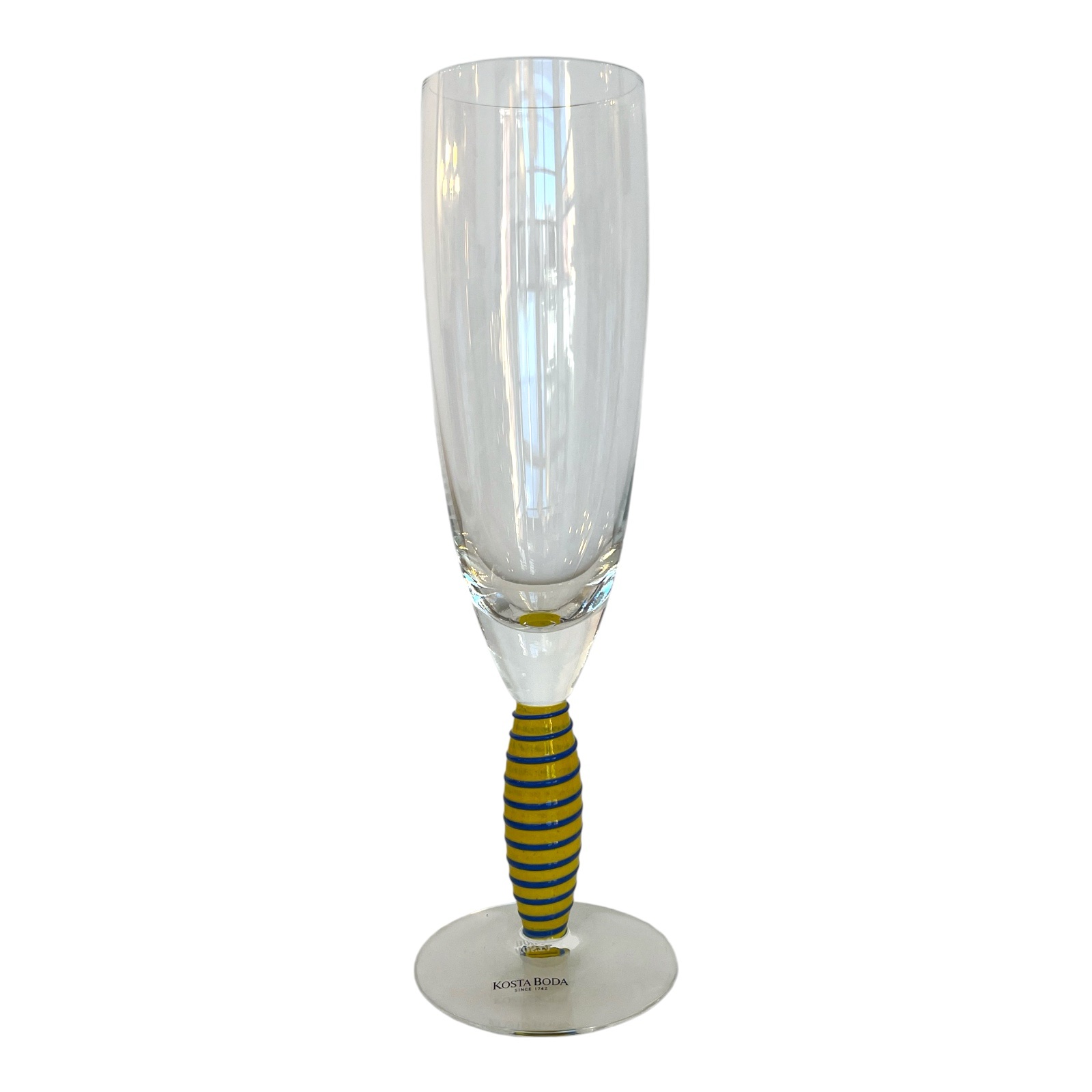 Kosta Boda - Epoque - Champagne glas Gul Design Anna Ehrner - Bild 2