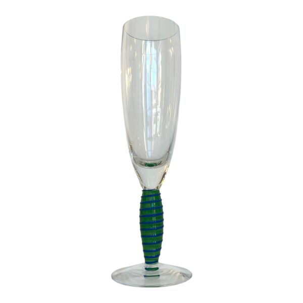 Kosta Boda - Epoque - Champagne glas Grön Design Anna Ehrner