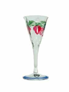 Orrefors Maja – snapsglas – design Eva Englund – vintage