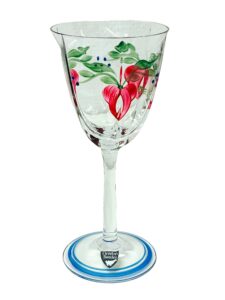 Orrefors Maja – vitvinsglas – design Eva Englund – vintage