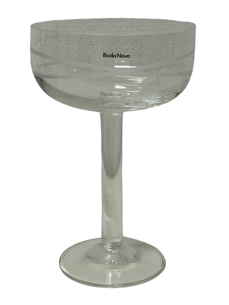 Boda Nova - Serpentine - Champagne / Coupe glas design Liselotte Henriksen