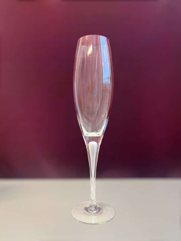 Orrefors - intermezzo satin - champagneglas Design Erika Lagerbielke