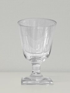 Kosta Boda Ekeberga – öl- och vinglas med fyrkantig fot – design Elis Bergh – vintage
