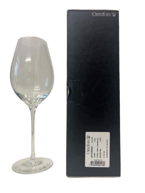 Orrefors - DIFFERENCE - Crisp Vin glas Design Erika Lagerbielke