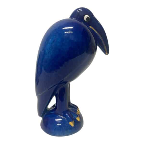 Gustavsberg - Fenix - Fågeln Fingal blå design Lisa Larson