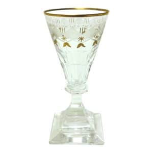Kosta Boda Odelberg Junior – snapsglas – design Sen Gustaviansk – vintage