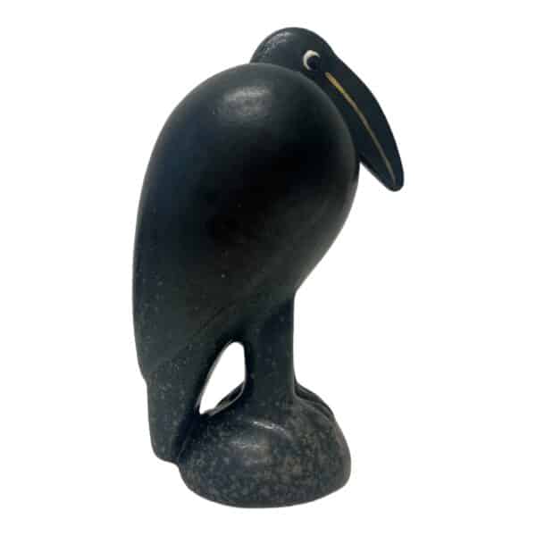 Gustavsberg - Fenix - Fågeln Fingal svart design Lisa Larson