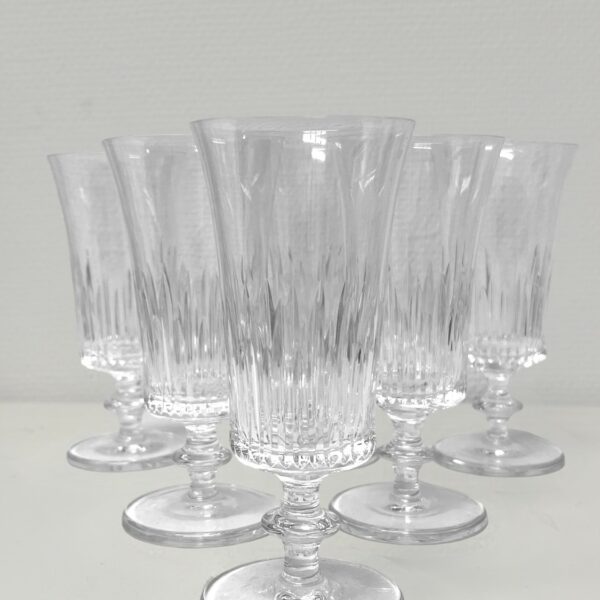 Kosta Boda - Åre - 6 st Vin / Champagne glas designer Bertil Vallien