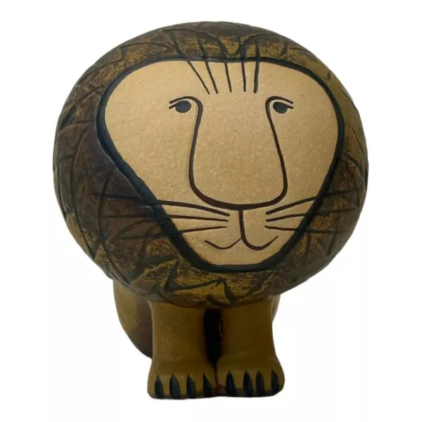 Gustavsberg Lejon – stora lejonet i Familjen, porslinsfigur – design Lisa Larson
