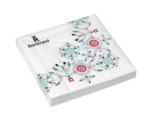 Rörstrand Swedish Grace – Winter, 20 servetter 33 x 33 cm – design Louise Adelborg