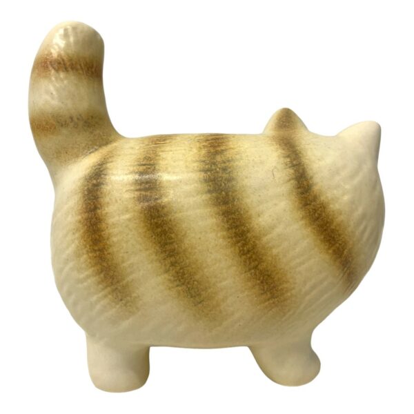 Gustavsberg - Katten Moa brunrandig design Lisa Larson