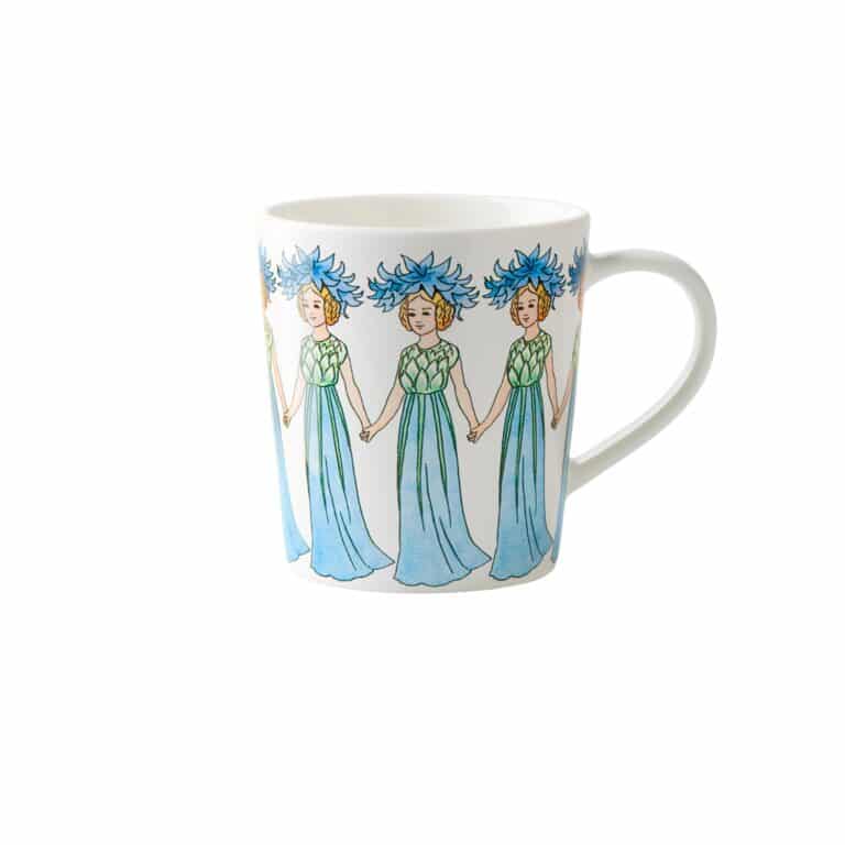 Elsa Beskow Kaffe / The Mugg - Blåklint flickan Design Catharina Kippel