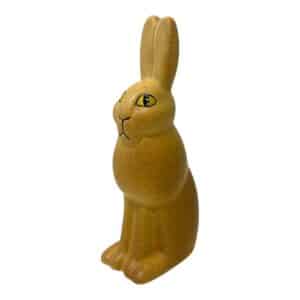 Gustavsberg Svenska Djur – påskhare brun, porslinsfigur – design Lisa Larson