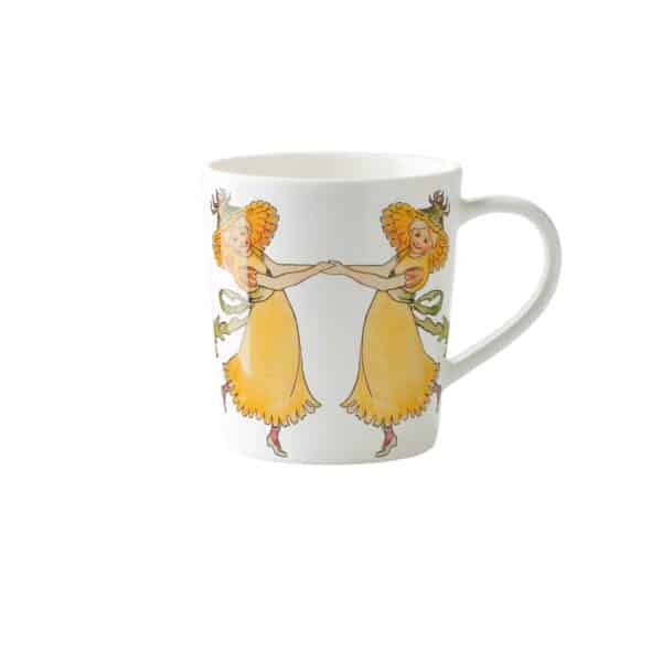 Elsa Beskow Kaffe / The Mugg - Gula Maskrosflickor Design Catharina Kippel