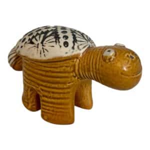 Gustavsberg Jura – Sköldpadda, porslinsfigur – design Lisa Larson – vintage