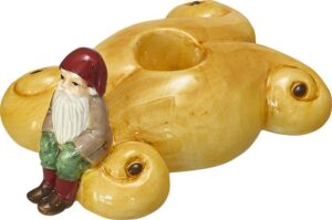 Cult Design – porslinstomte, Lucia, Lusse ljusstake – design Marita Lord