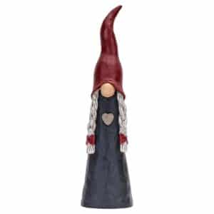 Nääsgränsgården Tomten den långa – Mor med hjärta H 44,2 cm – design Ruth Vetter