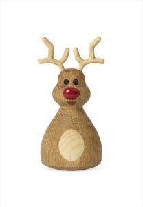 Spring Copenhagen – Woozie Ren trädekoration 12 cm ek