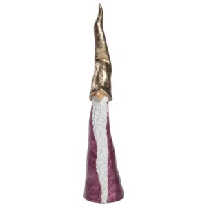 Nääsgränsgården Tomten den långa rosa – H 31 cm – design Ruth Vetter