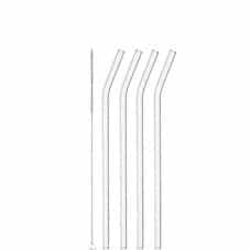 Knik Sugrör Glas 23cm 4-pack inkl Borste