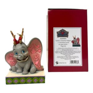 Disney Kalle Ankas Jul – Dumbo firar julafton som Julren, figur – design Jim Shore
