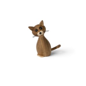 Spring Copenhagen – Tursamma Katten Lucky 15,9 cm ek, trädekoration – design Chresten Sommer