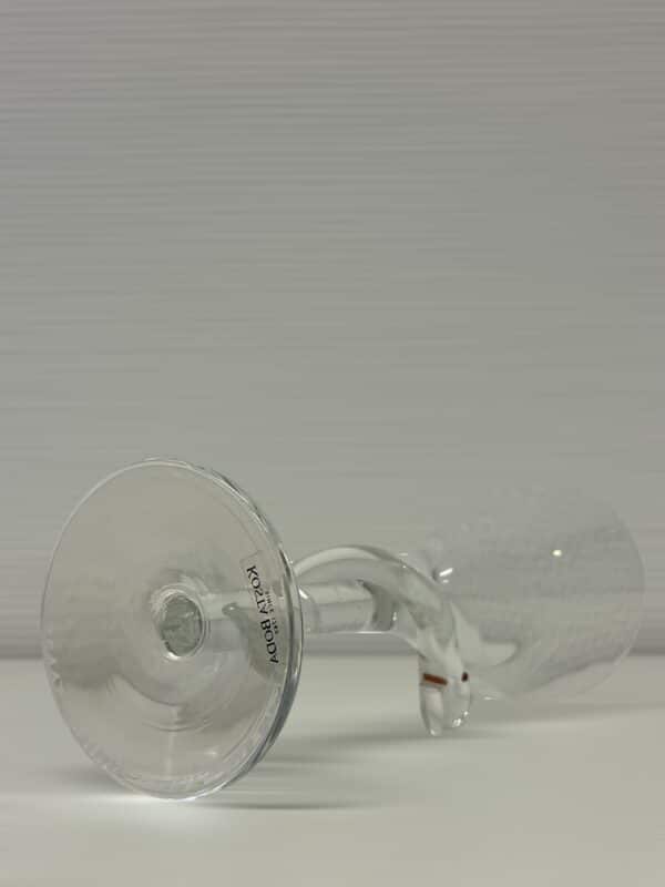 Kosta Boda - Cleopatra - Snapsglas med orm Design Ulrica Hydman vallien
