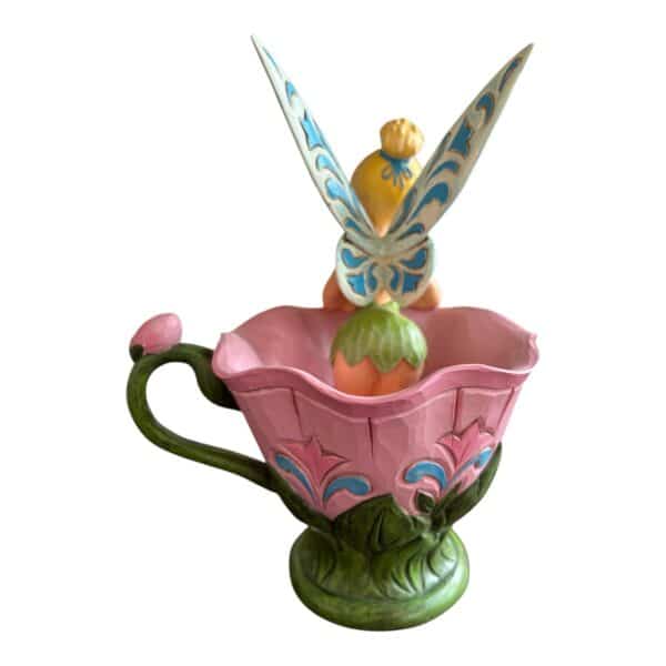 Disney - Figurin - Peter Pan  Tingeling sitter i en blomma / A spot of think Design Jim Shore - Bild 3