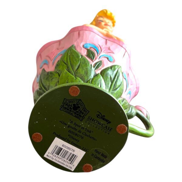 Disney - Figurin - Peter Pan  Tingeling sitter i en blomma / A spot of think Design Jim Shore - Bild 2